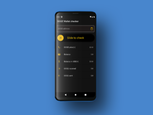 DOGECoin wallet balance checker